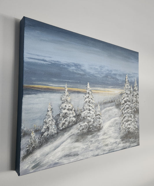 A Winter Sunrise (16" x 20") - NEW