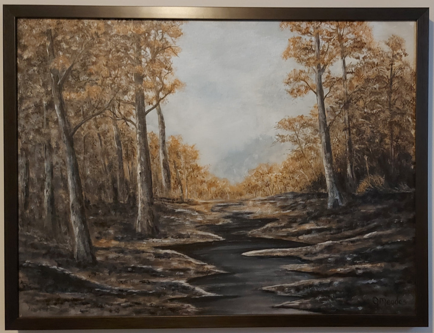 Fall Finale (18" x 24") Framed image 0