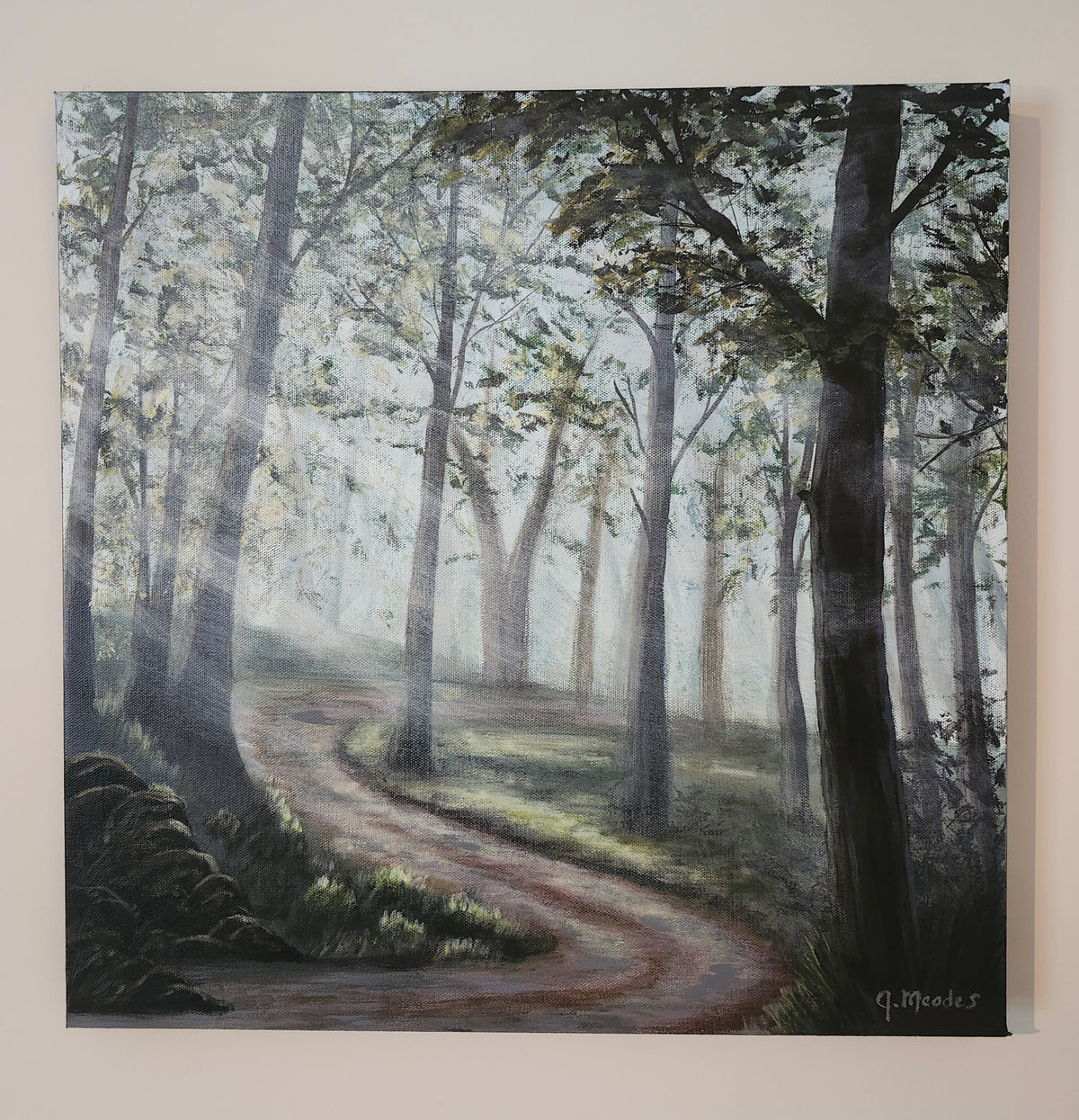 Misty Morning (20" x 20") - NEW