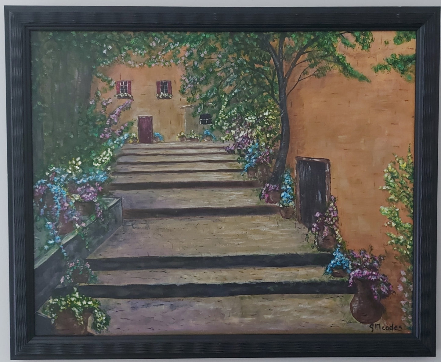 The Villa (16" x 20") Framed image 0