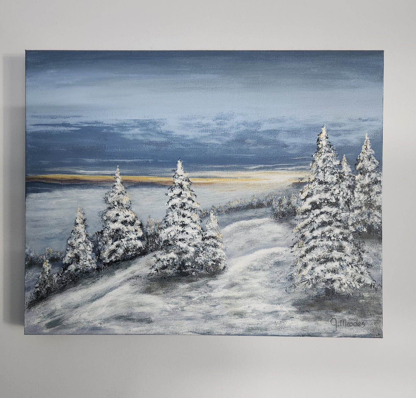 A Winter Sunrise (16" x 20") - NEW