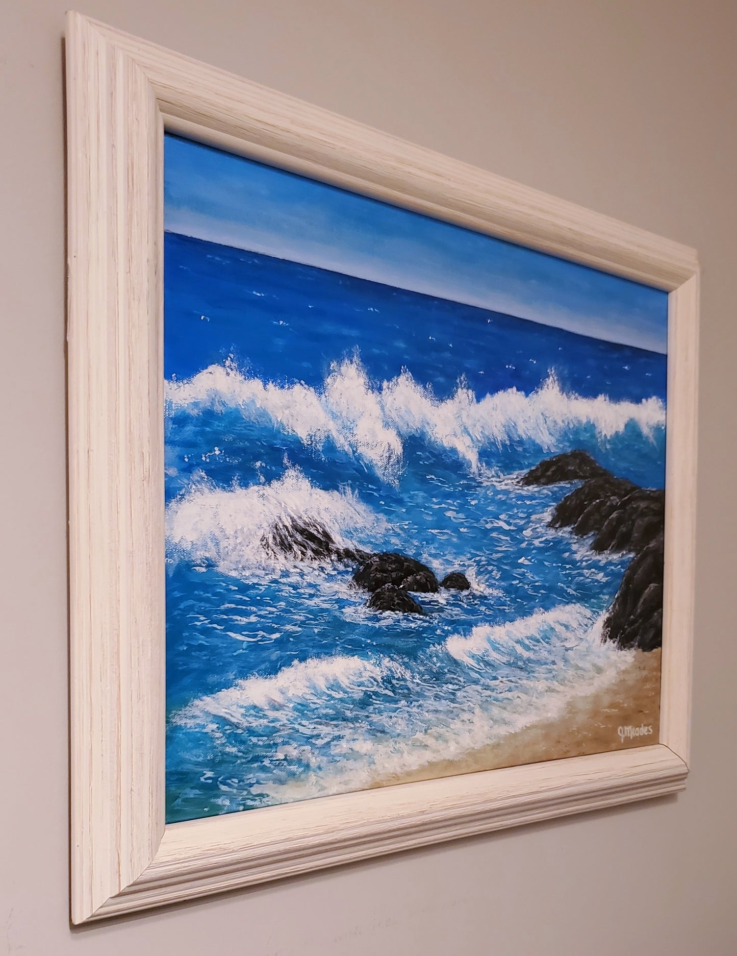 Seaside View (16" x 20") Framed image 1