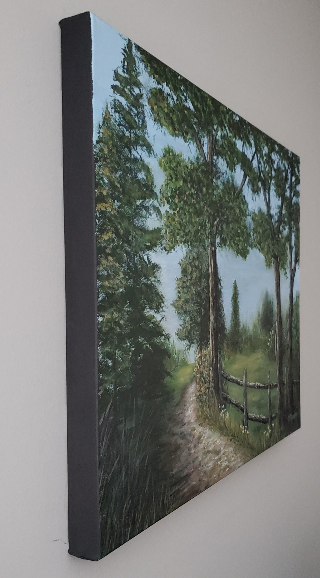 A Country Path (20" x 24") image 1