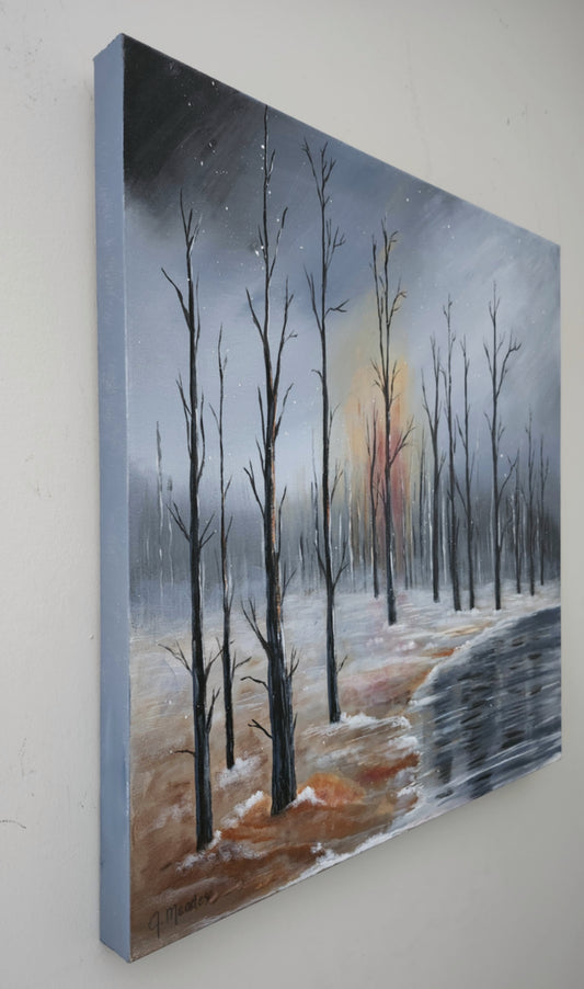 Winter Forest (24" x 24") image 1