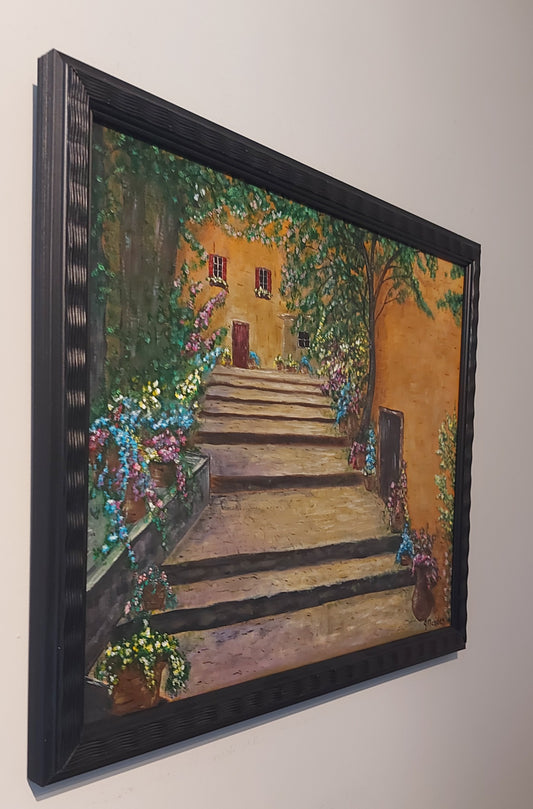 The Villa (16" x 20") Framed image 1