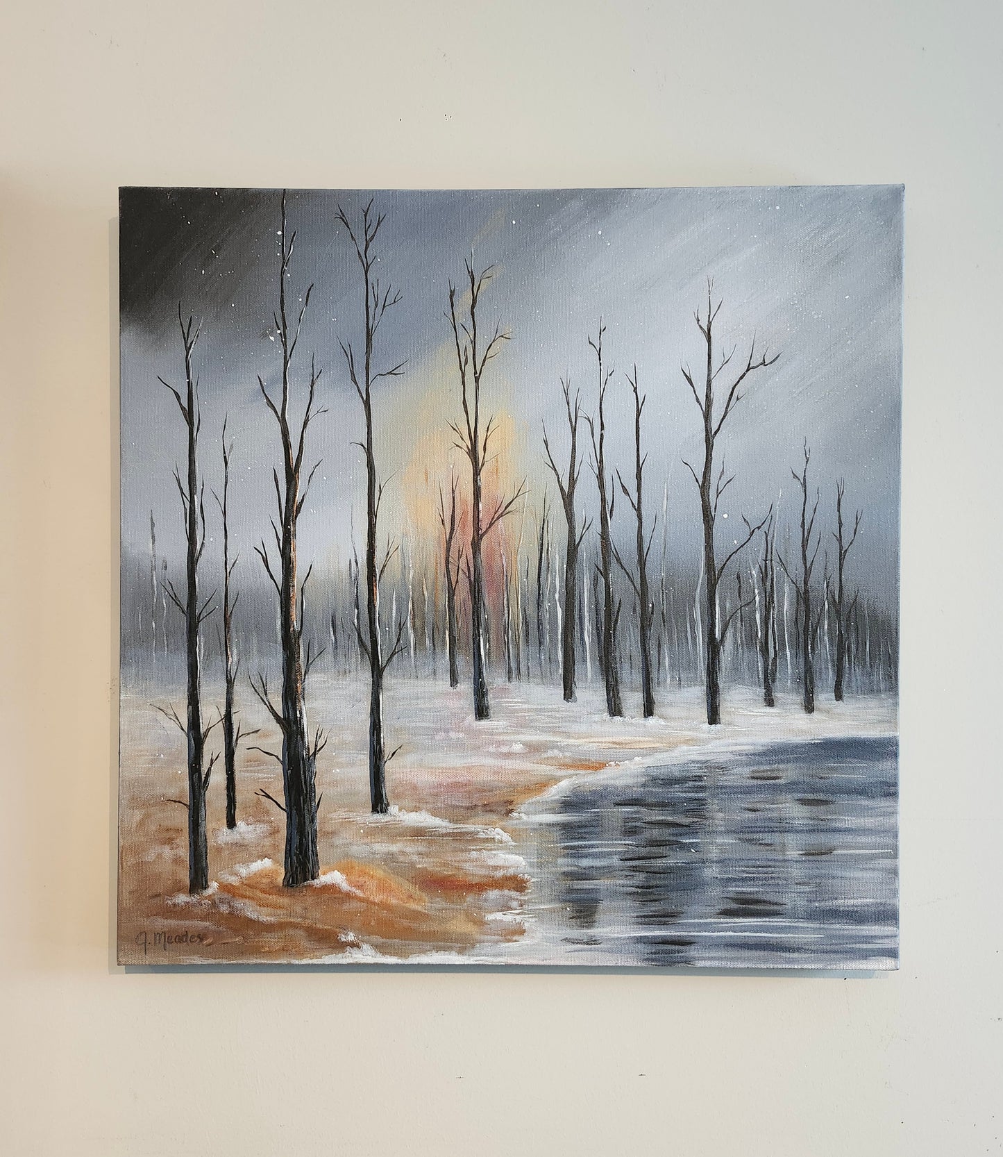 Winter Forest (24" x 24")