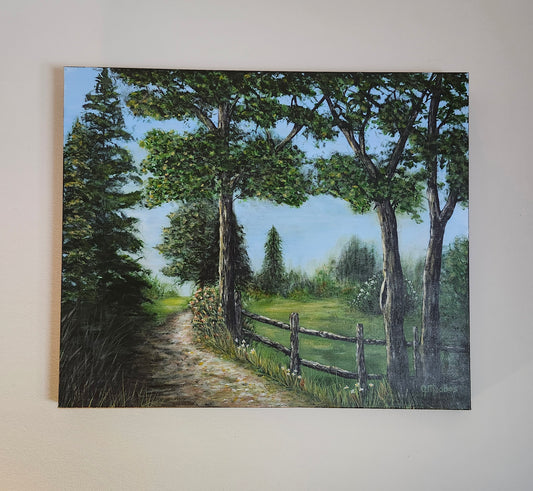 Country Path (20" x 24")