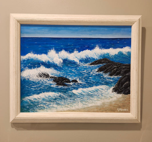 Seaside View (16" x 20") Framed