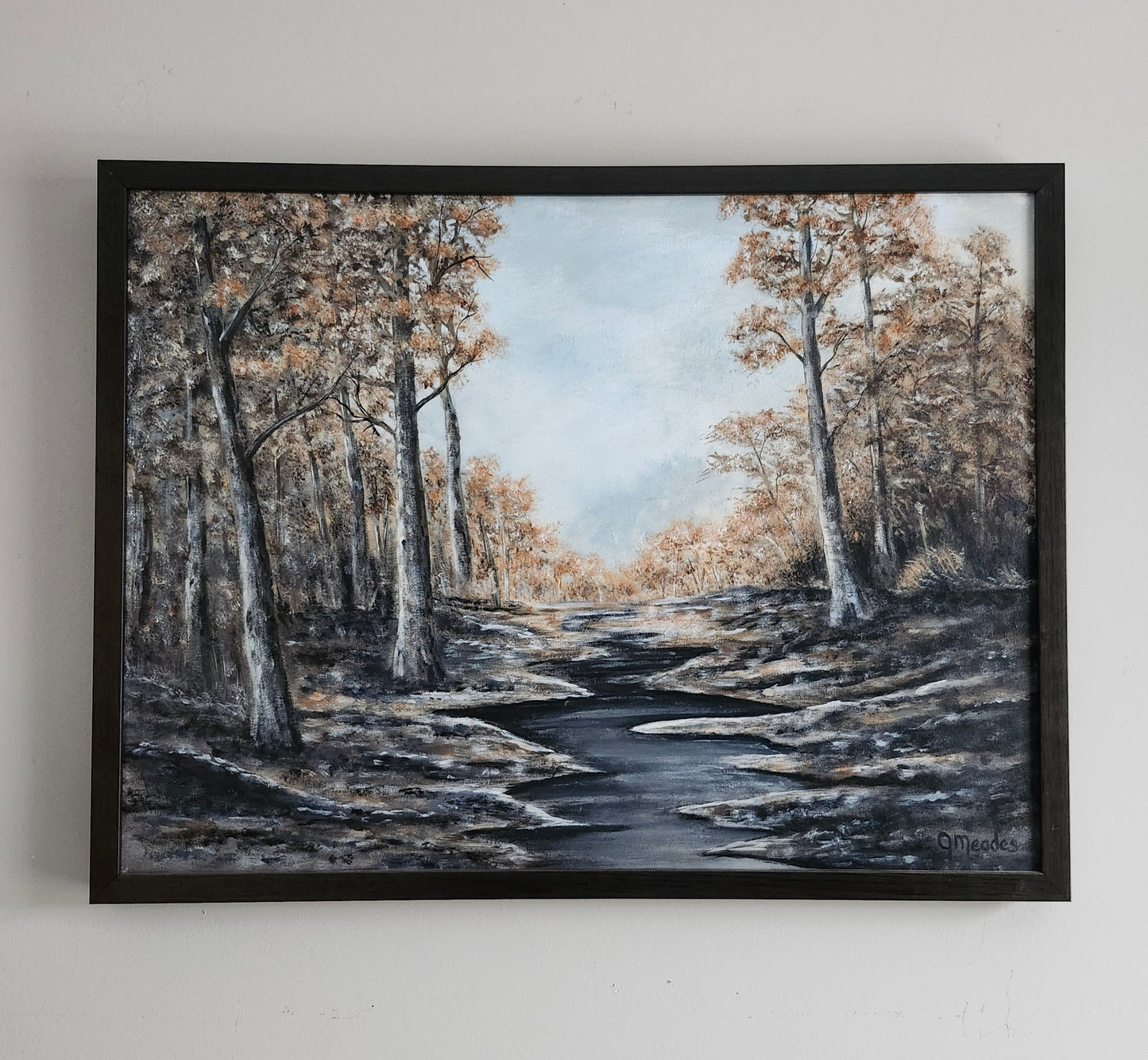 Fall Finale (18" x 24") Framed