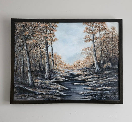 Fall Finale (18" x 24") Framed